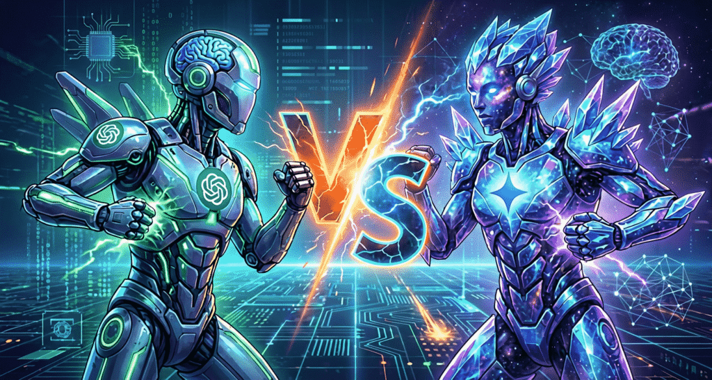 ChatGPT در مقابل Google Gemini، کدام یک بهتر است؟